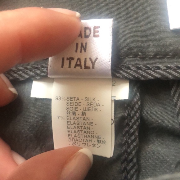 Brunello Cuccinelli 100%Silk Trousers - Picture 8 of 10